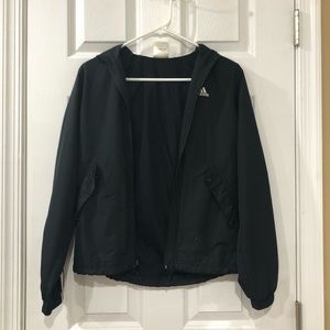 Black Adidas Wind Breaker
